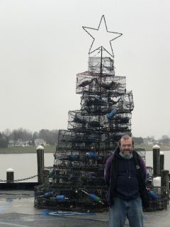 Glen Doughney, Crab Pot Christmas Tree, Chesapeake City